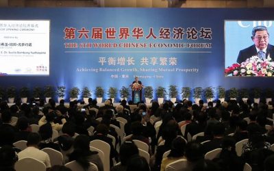 SBY Bicara Ekonomi di Forum Internasional Tiongkok