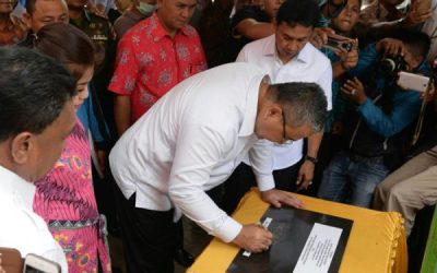 Peresmian BUMDes Mutianggaluku Mandiri